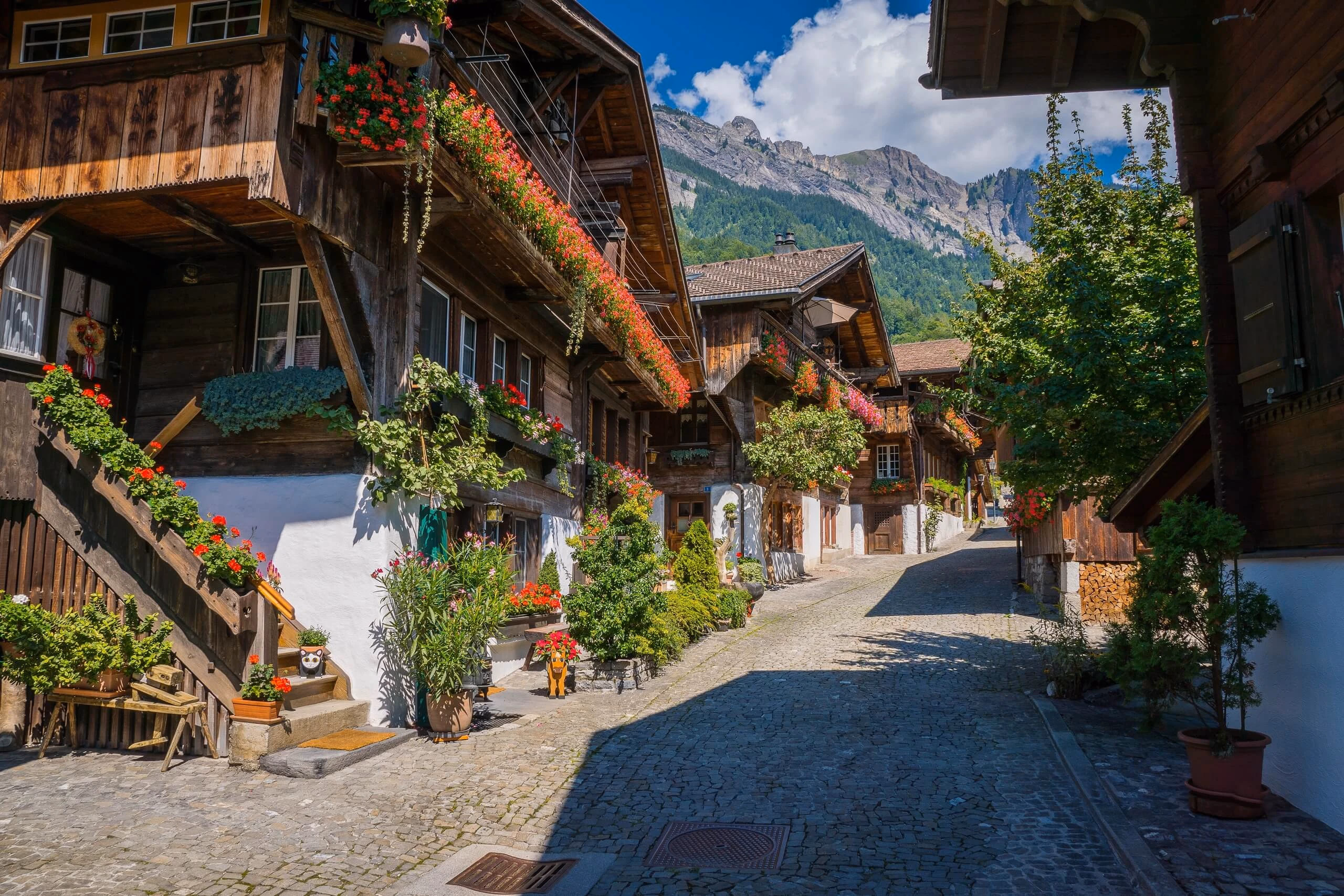 Brienz, řemeslo a dlouhý oběd