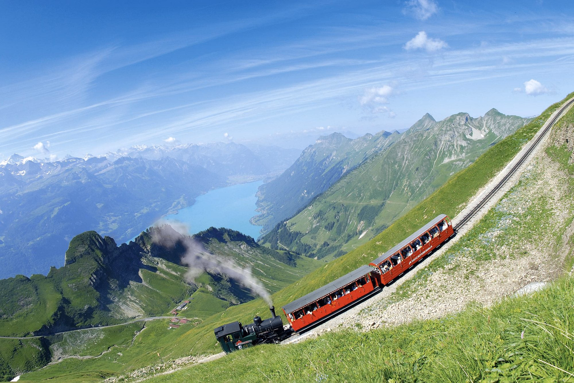 Parní železnicí na Brienzer Rothorn